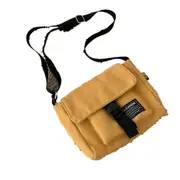 2 Pcs Women Large Capacity Canvas Shoulder Crossbody Bag Retro Solid Color Female Shoulder Messenger Bag Handbags