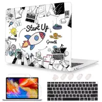 在飛比找Yahoo!奇摩拍賣優惠-太空塗鴉圖案保護殼 蘋果保護 macbook pro 13 