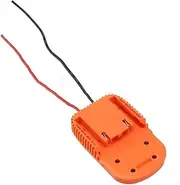 AIMALL Battery Adapter for RIDGID 18V and AEG 18V Power Connectors - Sturdy ABS Material, 14AWG Wire, Power Dock Adapter, Safe and Durable Power Connector for Reliable Battery Use