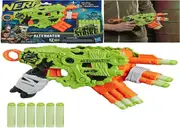 NERF Zombie Strike Alternator Blaster 3 Way Shooting Ages 8+ Toy Gun Play