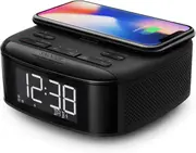 Philips TAR7705 FM DAB+ Alarm Clock Radio Bluetooth Speaker Wireless Qi Phone Charger