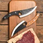 Knife Boning Forged Hand Knives with Butcher Husk Chef Meat Cleaver Knife 27.5cm