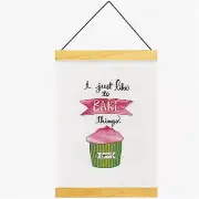Bake Bliss Cross-Stitch Kit: Whimsical Baking Delights, 14 Count Aida, 8'' x 11.