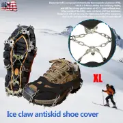 Winter Anti-Slip Crampons Snow Ice Cleats For Men Women Boot Shoes Covers Hiking