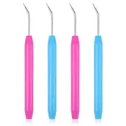 Knitting Loom Hook Pick Tool Crochet Needle Hook Set with Handle Knitting Boa...