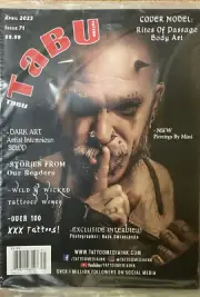 TABU Tattoo Magazine Issue 71 - Cover Artist: RITES OF PASSAGE BODY ART!