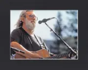 8X10" Matted Print Picture, Grateful Dead: 1991, Jerry Garcia