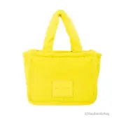 Marc Jacobs The Monogram Terry Tote Small Golden Kiwi Shoulder Bag Purse