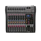 Professional 8-Channel Bluetooth Mixer Mixing Console Audio Mixer f/PC iBanana