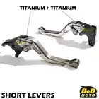 For Honda CB600F Hornet 07-11 09 10 Titanium CNC Clutch Brake Levers Short STT