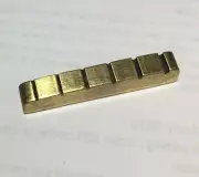 Brass Slotted NUT GOLD Plated 42mm for Gibson Epiphone Les Paul SG Guitar Neck