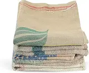 Jute Coffee Bean Sacks, Multipurpose Hessian Bags, Set of 5