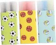 ARTIBETTER 12pcs Adorable Ball Erasers for Fun Cartoon Design for School Parties and Rewards Bulk Cute Erasers for Boys