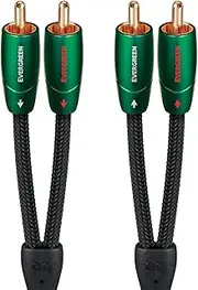 AudioQuest Evergreen 1m 3.28 feet RCA to RCA 1m 3'4"