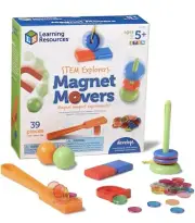 Learning Resources Critical Thinking Skills Stem Explorers Magnet Movers 39-pcs