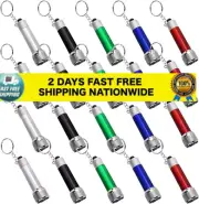 20 Packs Mini LED Flashlights, Bantoye 2.7 Inch Pocket Flashlight Keychain 5