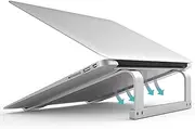 Adjustable Laptop Stand, Portable Support Notebook Holder Aluminum Alloy Material for MacBook Air Pro Computer Stand Riser