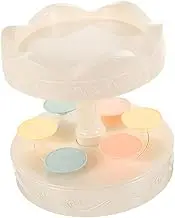 Alipis Automatic Rotating Dessert Display Stand with Music Versatile Cake Cupcake Macaron Holder for Parties Weddings and Events Lightweight and Stable Design