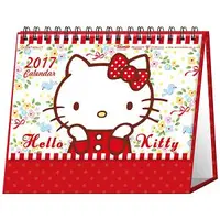 在飛比找樂天市場購物網優惠-2017凱蒂貓口袋紙桌曆