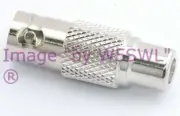 BNC Female to RCA Female Coax Adapter Connector 2-Pack by W5SWL