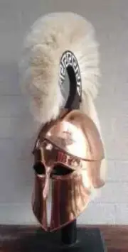Medieval Wearable Greek Corinthian Helmet Free Liner Knight Helmet Gift.