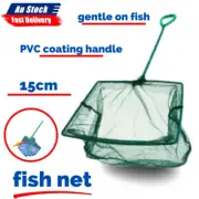 1Pcs Nylon Fishing Net 15CM Metal Handle Scoop Mesh Fish Catching Trap Pet
