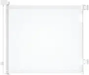 Retractable Pet Gate Mesh Safety Gates for Stairs Doorways Dog