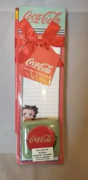 Betty/Coke Magnetic Notepod Giftset 2004 . New