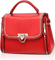[NICOLE & DORIS] Women's Handbags Small Bag Elegant Women Shoulder Bag Designer Shoulder Bags PU Leather Messenger Bag Tote Bag Ladies with Removable Shoulder Strap