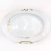 HUTSCHENREUTHER RIVOLI Fleuron Shape Large Oval Platter NEW NEVER USED Germany
