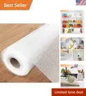 Durable 2-Roll Set of Non-Slip EVA Drawer and Pantry Liners - Easy Trim Design
