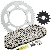 Sprocket Chain Set for Honda CR250R 14/51 Tooth 520 114 Link Rear Front Kit