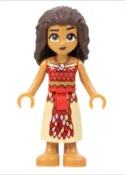 LEGO Disney 100 - Enchanted Treehouse - Moana Minifigure (dis171) New!