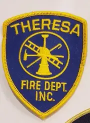 Theresa NY (Shield Style) Fire Department Patch FD