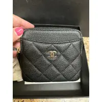 在飛比找蝦皮購物優惠-CHANEL Coin Case with zipper 零