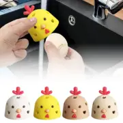 Egg Cleaner Chicken Shape Egg Brush Silicone Cleaning Brush Tools Flexible LQ