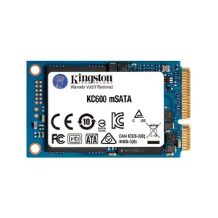 金士頓 Kingston SKC600 256G 512G 1024G mSATA SSD 固態硬碟 公司貨