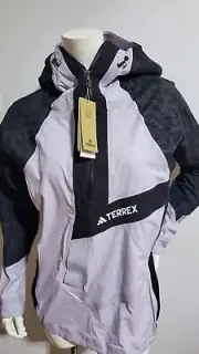 NEW ADIDAS WOMEN'S TRK PRIMEKNIT TERREX HOODED JACKET SIZE M