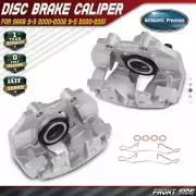 2x Front Side Disc Brake Caliper w/ Bracket for Saab 9-3 2000-2002 9-5 2000-2001 (for: Saab)