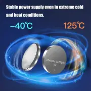 Pack Of 2 CR2032 3V Button Cells Power Source for Scale and Remote Keyless