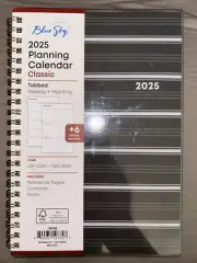 2025 Blue Sky Hadley Weekly & Monthly Planner, Plastic Cover (5" x 8")