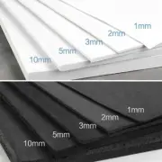EVA Foam Sheets 35x50cm Kids Handmade DIY Craft Cosplay Model 1~10mm Thick White