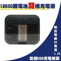 在飛比找樂天市場購物網優惠-光之圓 CY-LR1520 18650鋰電池雙槽充電器 1入