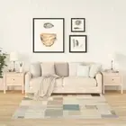 vidaXL Side Tables 2 pcs 50x50x49 cm Solid Wood Pine HEE
