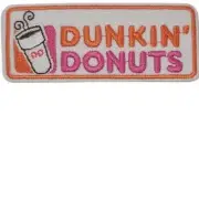 Dunkin Donuts Iron-On Patch