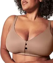 [Spanx] Low Profile Wireless Minimizer Bra - Minimize Breast Size by Up to 1 Inch - Breathable, Quick-Drying Fabric