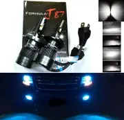 LED Kit G8 100W HS1 10000K Blue Two Bulbs Head Light Replacement ATV UTV Lamp