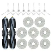 For Floor 3 Station Robot Vacuum Cleaner Spare Parts Accessories Main Side Brush Mop Cloth