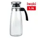 【iwaki】日本品牌不鏽鋼系列把手耐熱玻璃水壺-1L