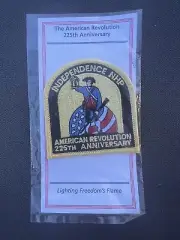 NIP Independence NHP American Revolution 225th Anniversary Souvenir Patch